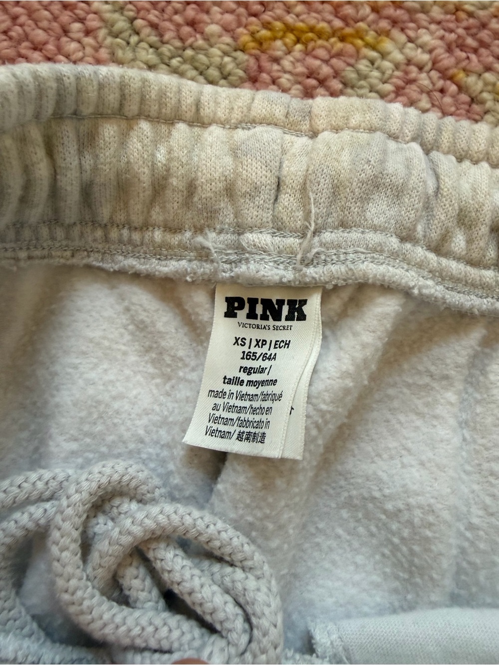 VS Pink Beige Camo Jogger Sweatpants - Picture 3 of 5